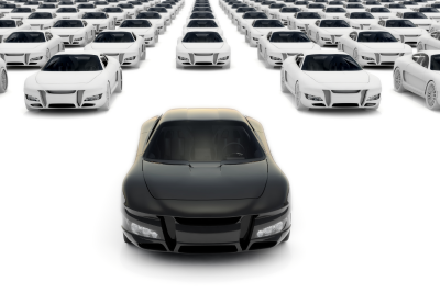 dealer selecting right car to purchase